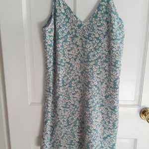New SHEIN Ditsy floral slip dress L